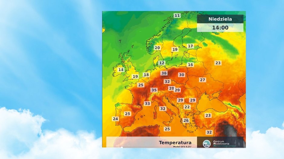 Fala upałów zalewa Europę