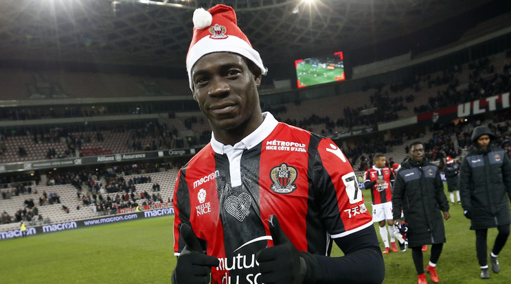 Mario Balotelli hamarosan ismét olasz csapathoz kerülhet /Fotó: AFP