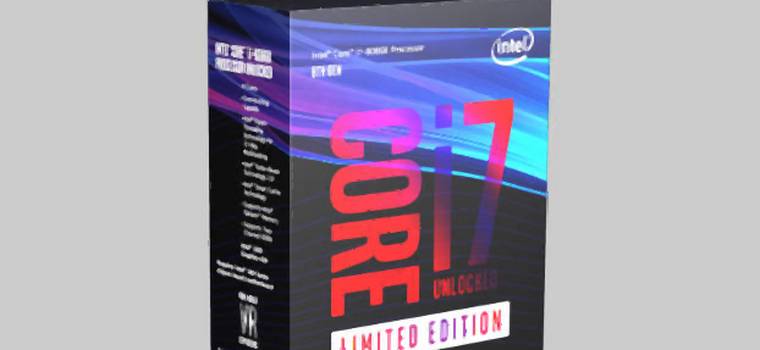 Intel Core i7-8086K w sprzedaży. Jest i cena