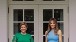 Melania Trump zachwyca stylizacjami