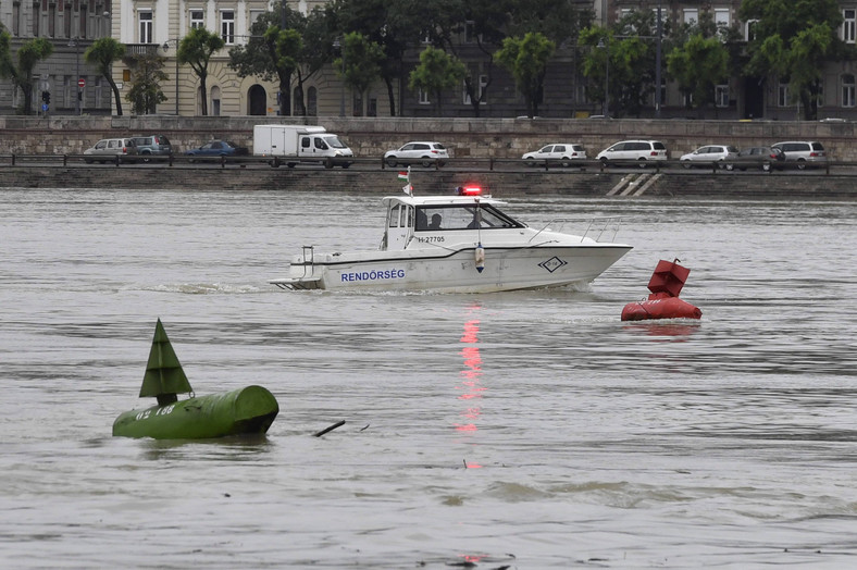 Akcja ratownicza na Dunaju 