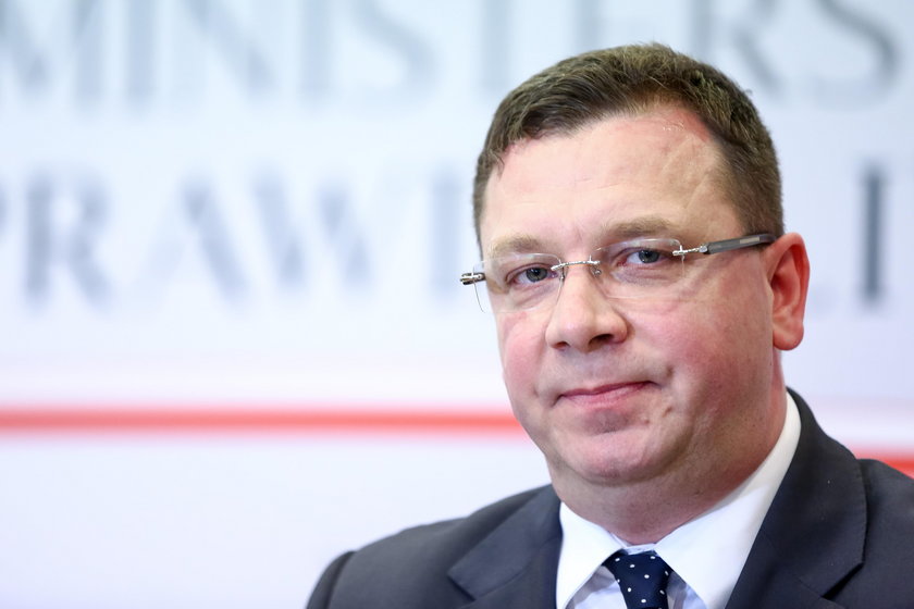 Wiceminister sprawiedliwości Michał Wójcik