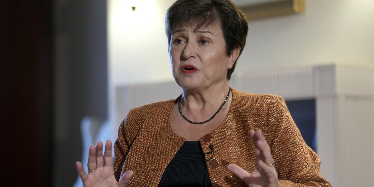 Szefowa MFW Kristalina Georgieva przewiduje trudny 2023 r. dla światowej gospodarki.