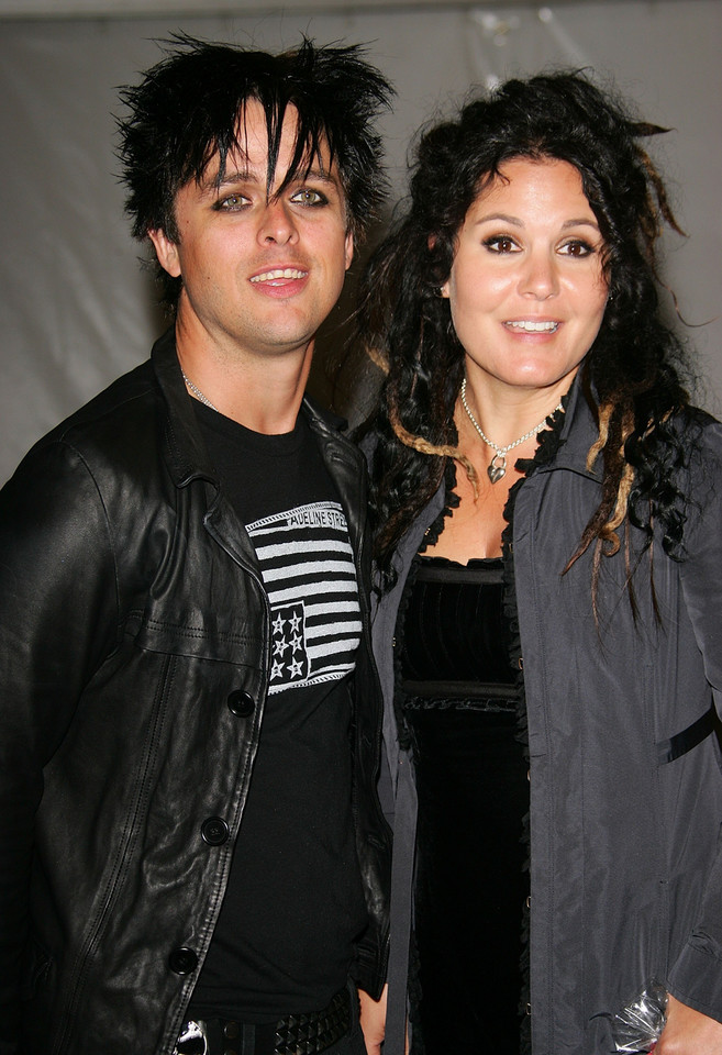 Billie Joe Armstrong z żoną Adrienne
