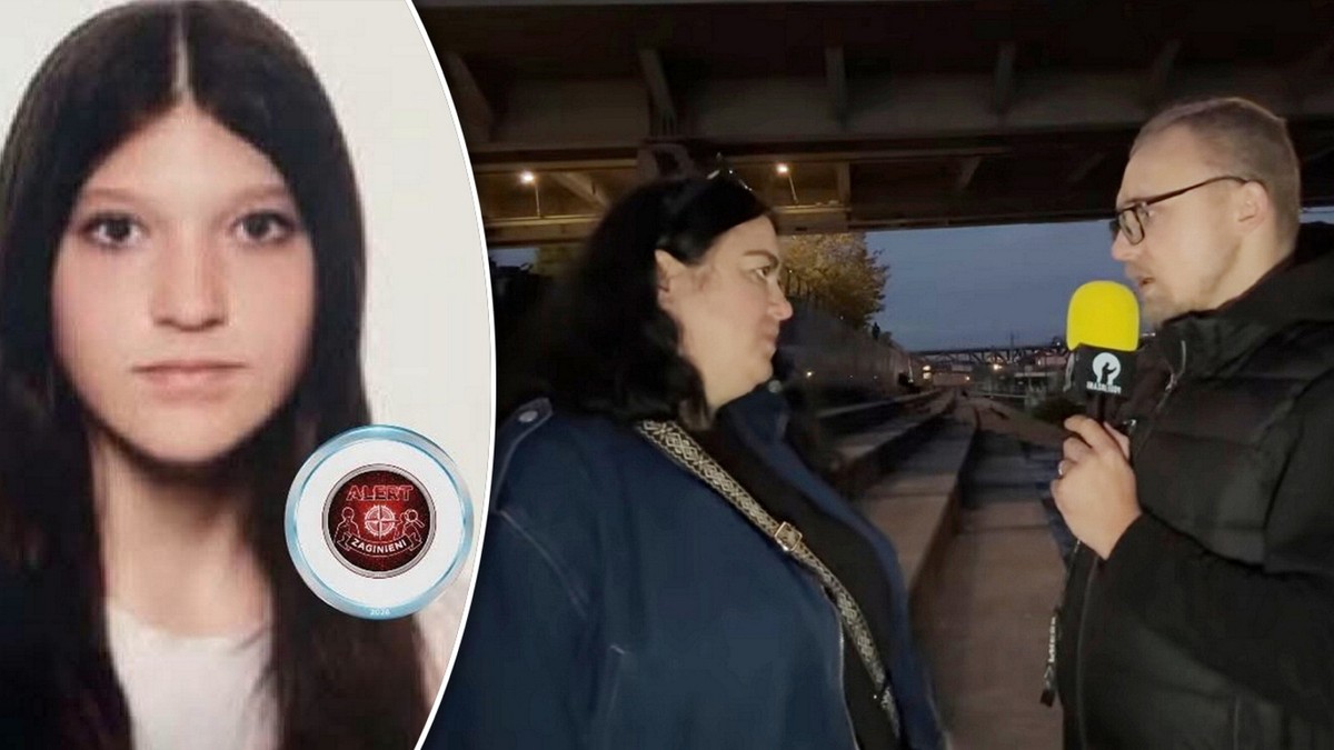 Zaginiona 13-letnia Roksana widziana na nagraniu przy klubie nocnym
