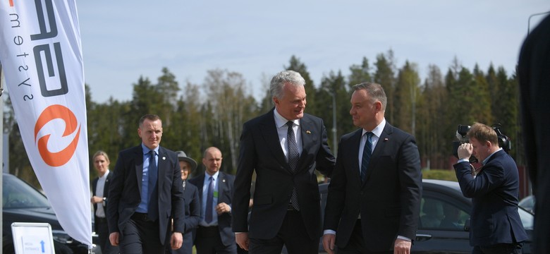 Uroczyste otwarcie gazociągu łączącego Polskę z Litwą. Duda: To odpowiedź na próbę gazowego szantażu