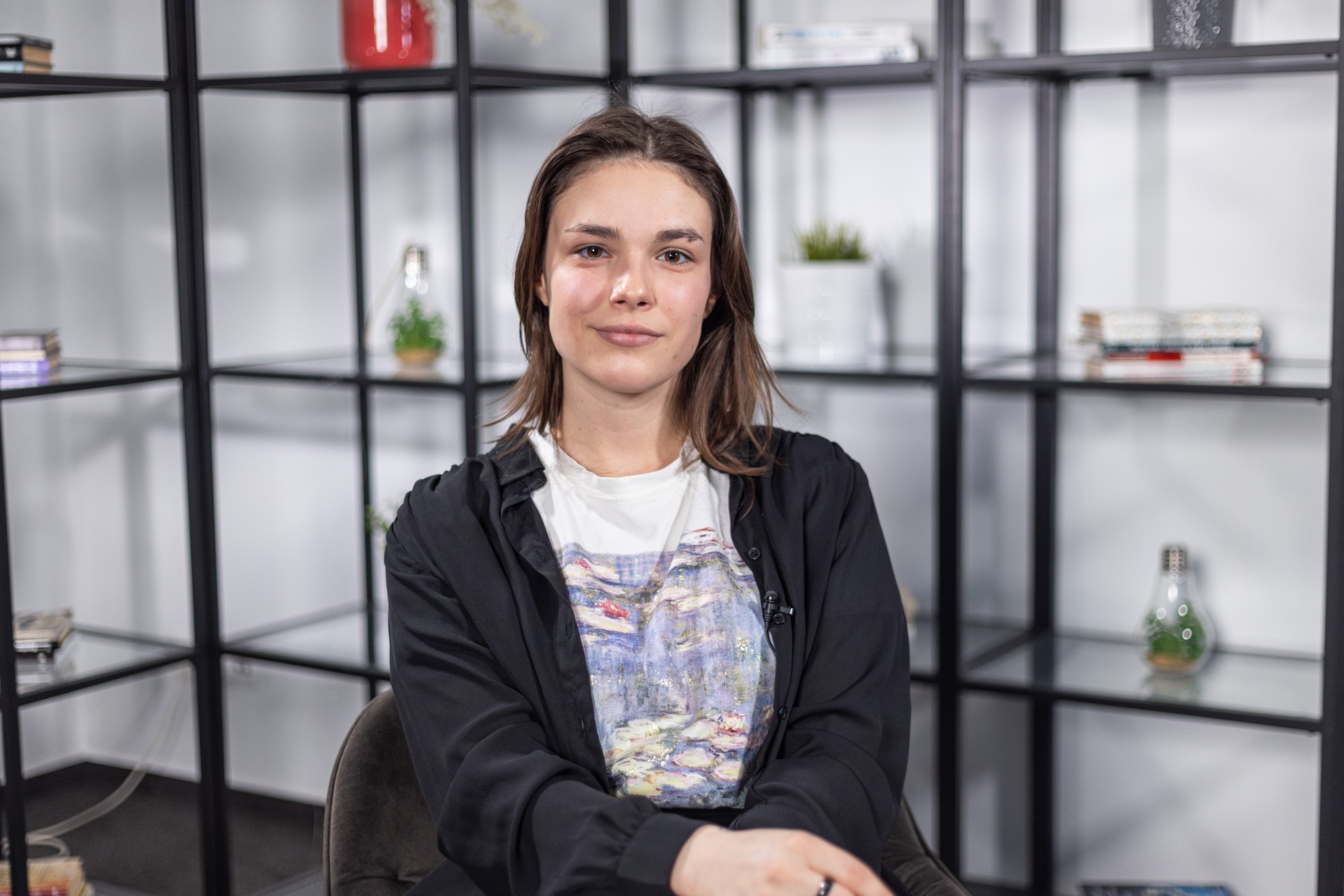 Herečka Paula Lopatovská v relácii Off Record.