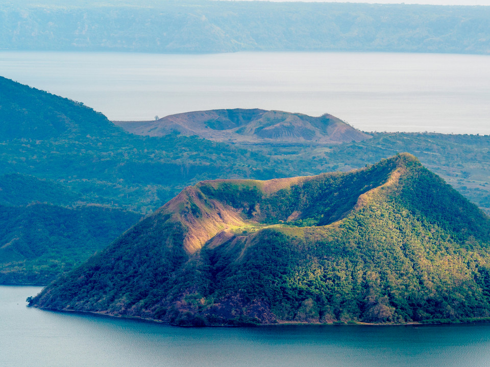 Wulkan Taal na wyspie Luzon, Filipiny