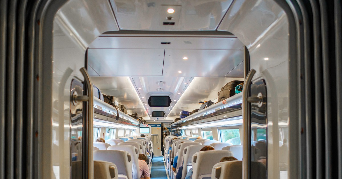I booked a business-class ticket on the new Amtrak Acela train. It wasn ...