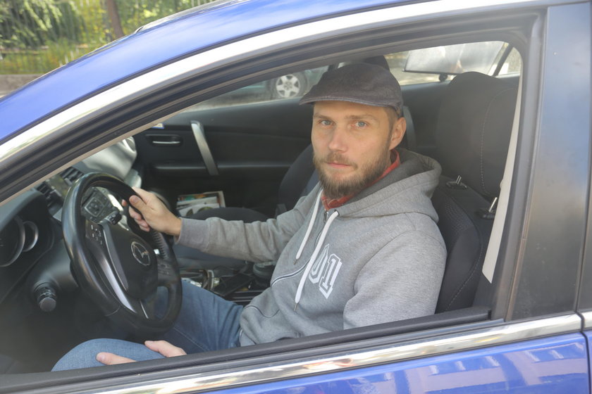 Dawid Szychowiak (37 l.), kierowca z Poznania 