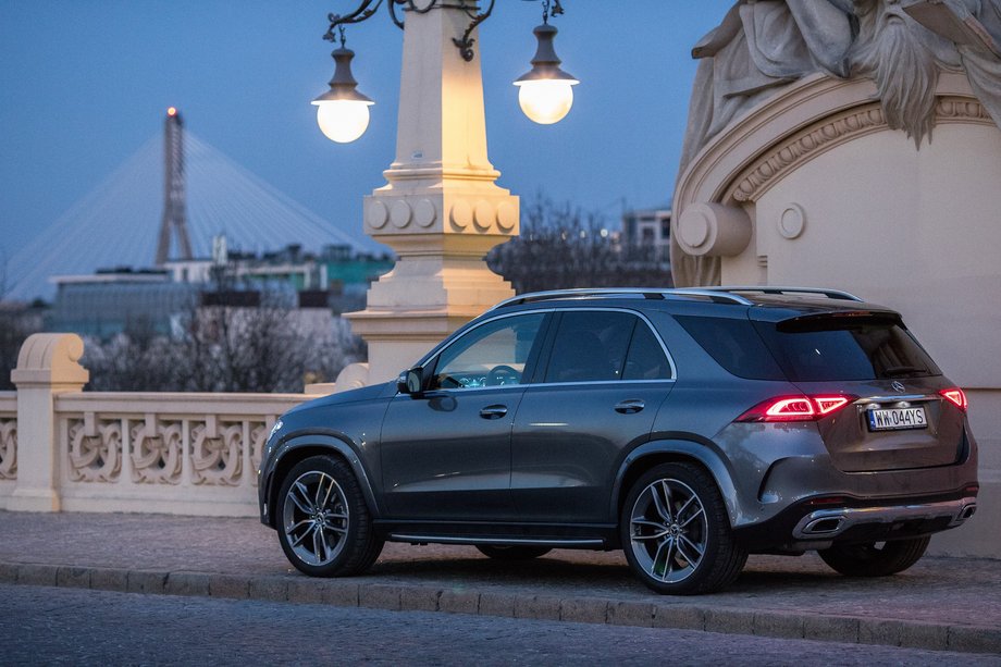 Eleganckie nadwozie Mercedesa GLE pasuje do każdej sytuacji