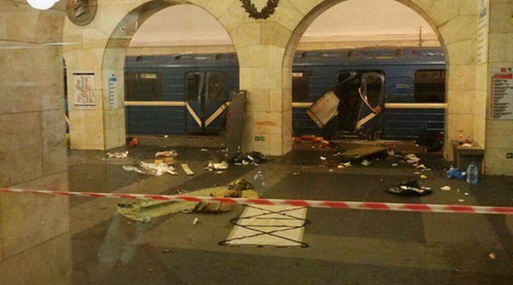 Szentpétervári robbantás - Az orosz médiában megnevezték a
merénylet feltételezett megrendelőjét /Fotó: MTI