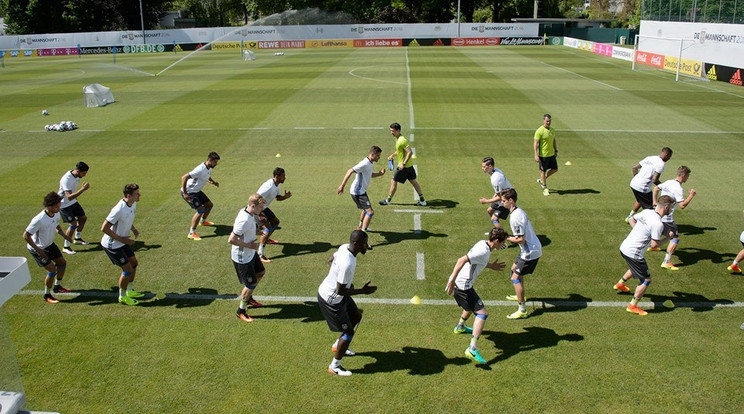 A munka elkezdődött /Fotó: Facebook - Germany Football Team - Die Mannschaft