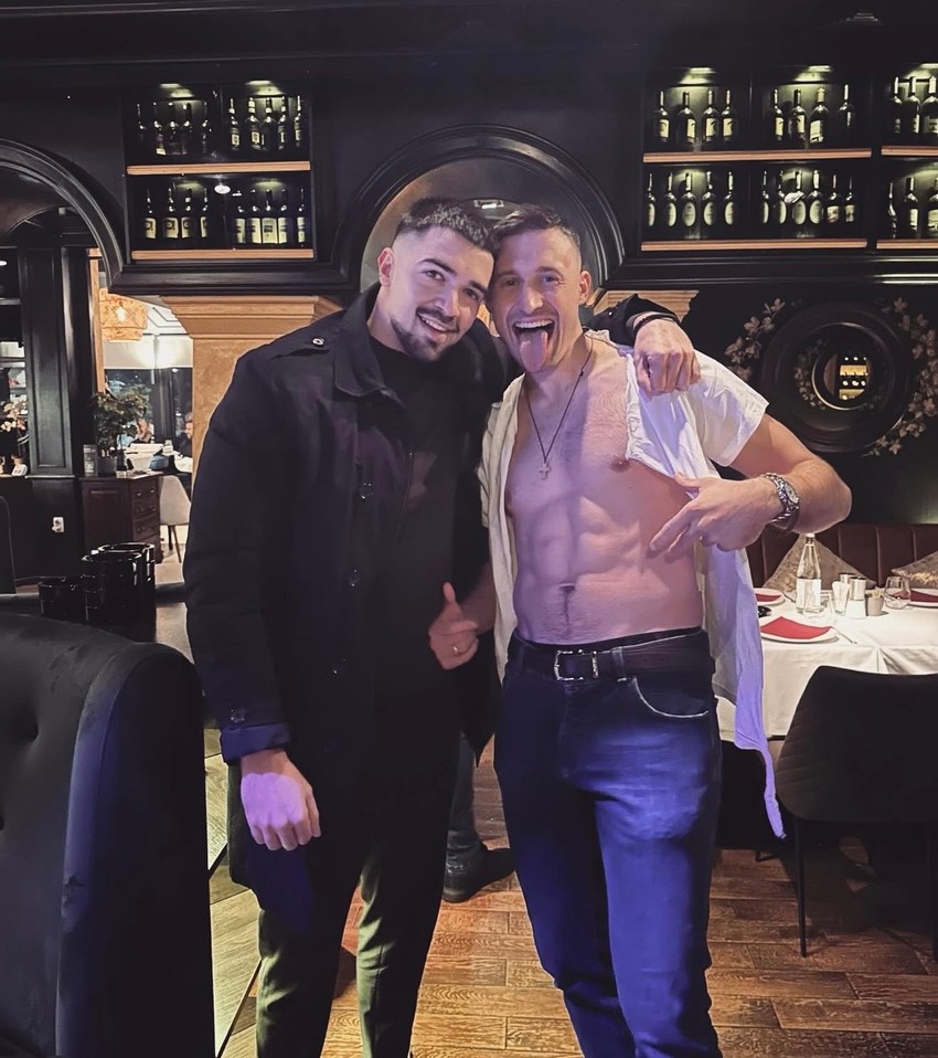 Aleksa Avramović slavio rođenje sina