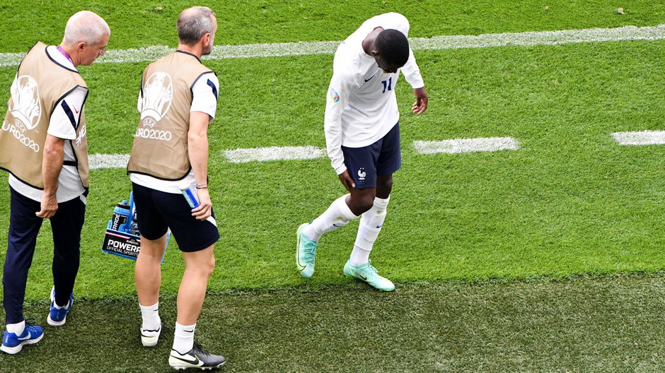 Ousmane Dembélé doznał kontuzji w trakcie meczu Francji z Węgrami 