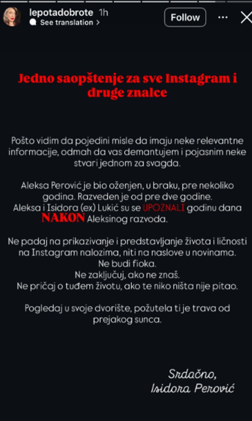 Aleksa Perović sa ženom