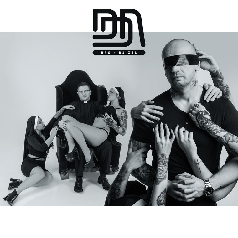 Okładka płyty "DDA", Peja i DJ Zel