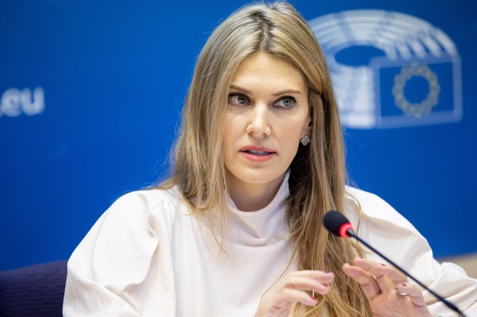 Eva Kaili foto: Alain Rolland / European Union 2022 via Bestimage/Bestimage