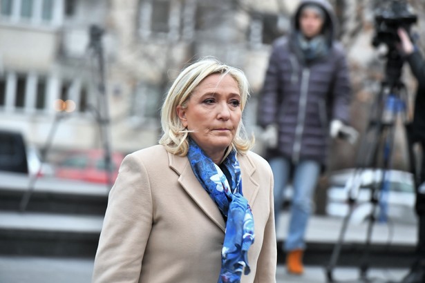 Przewodnicząca francuskiego Frontu Narodowego/Zjednoczenia Narodowego Marine Le Pen