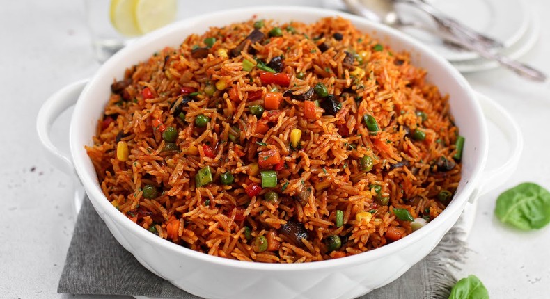 Mixed Vegetable Jollof