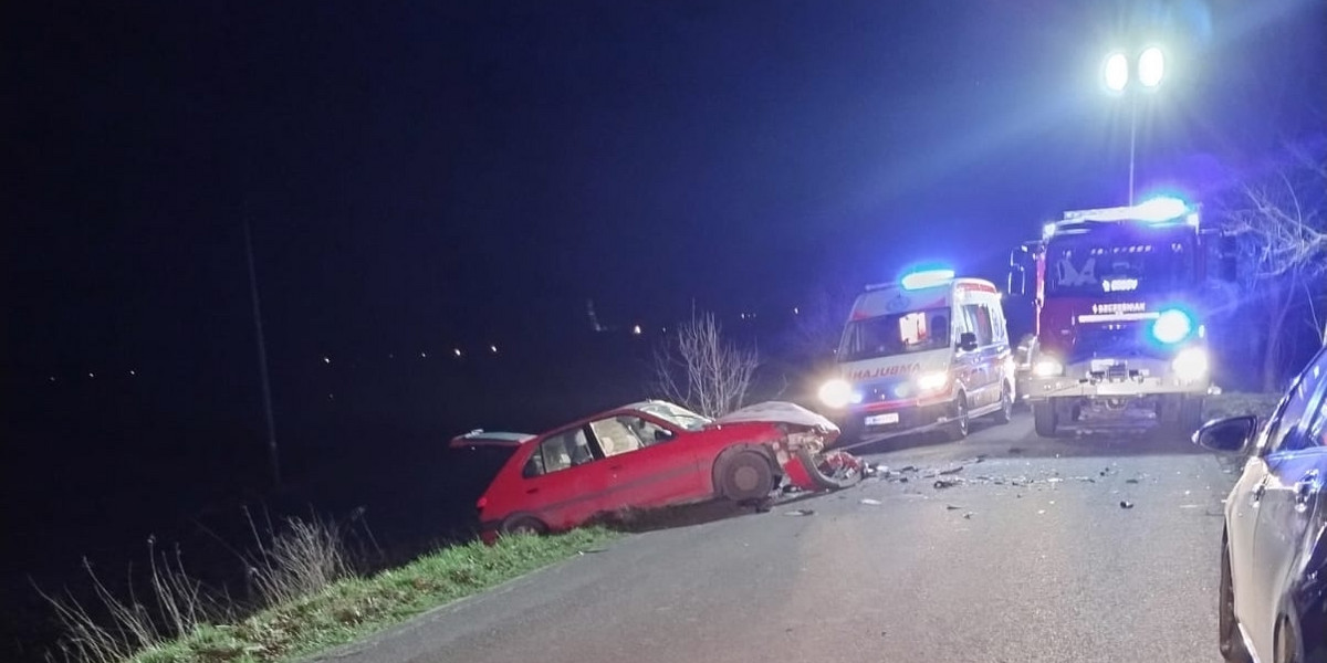 Tragiczny wypadek w Brdowie.