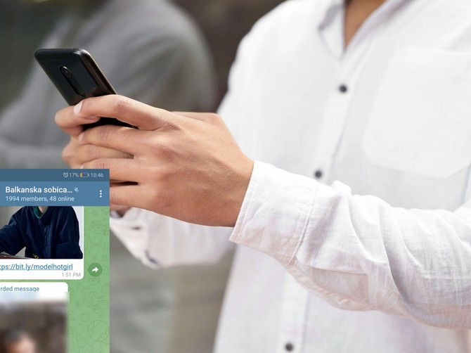 Novi slučaj telegram grupa