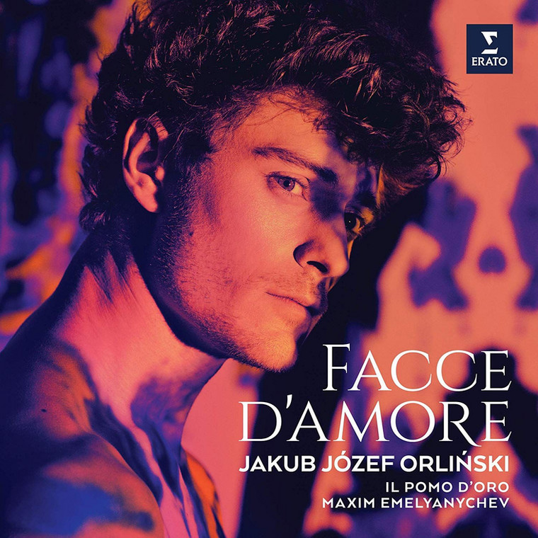 Jakub Józef Orliński, "Facce d'amore" (okładka)