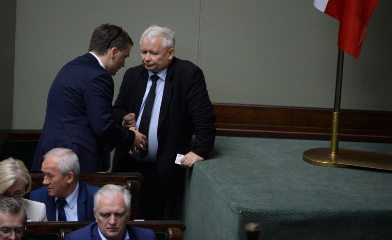 Zbigniew Ziobro i Jarosław Kaczyński