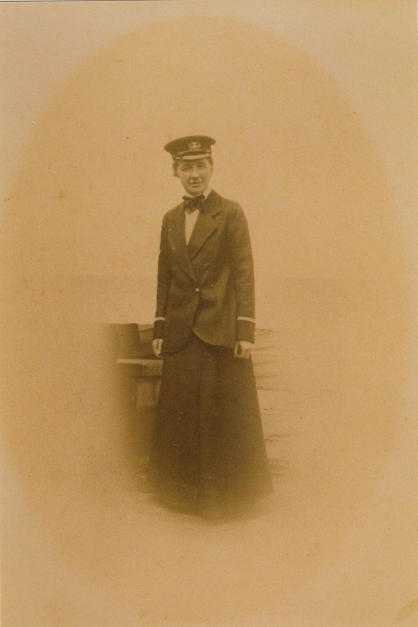 Elizabet Ros tokom putovanja u Japan na brodu Glenlogan 1913. godine | Foto: Collections of Tain & District Museum and Clan Ross Centre, Scotland
