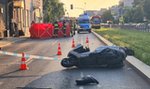 Tragiczny wypadek w Warszawie. Kierowca uciekł z miejsca zdarzenia. Szuka go pies tropiący!