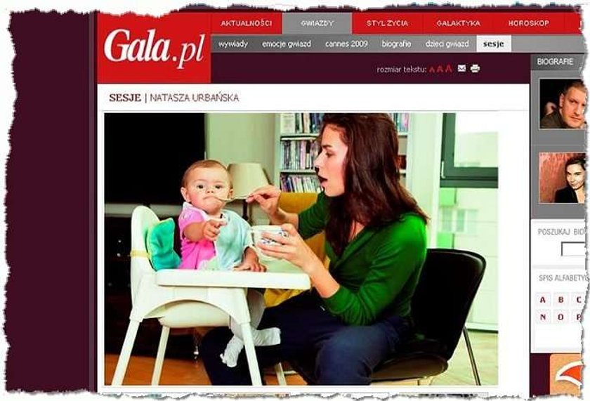 Urbańska walczy o głosy. Z córką w "Gali"