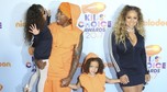 Mariah Carey i Nick Cannon z dziećmi na gali Nickelodeon Kids Choice Awards