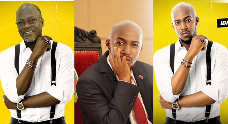 Comedian Idris Sultan ordered to report to nearest Police Station after photoshopping President Pombe Magufuli 