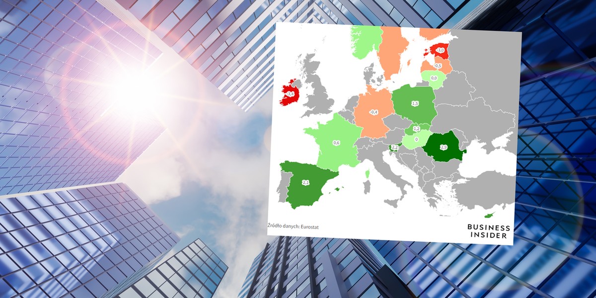 Polska w europejskiej czołówce wzrostu PKB w czwartym kwartale