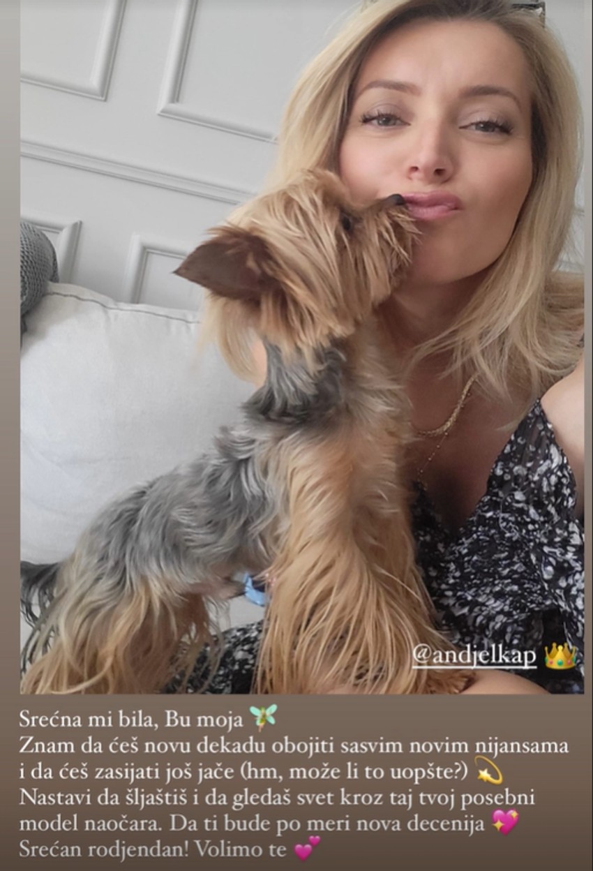 Marija Kilibarda čestitala Anđelki rođendan