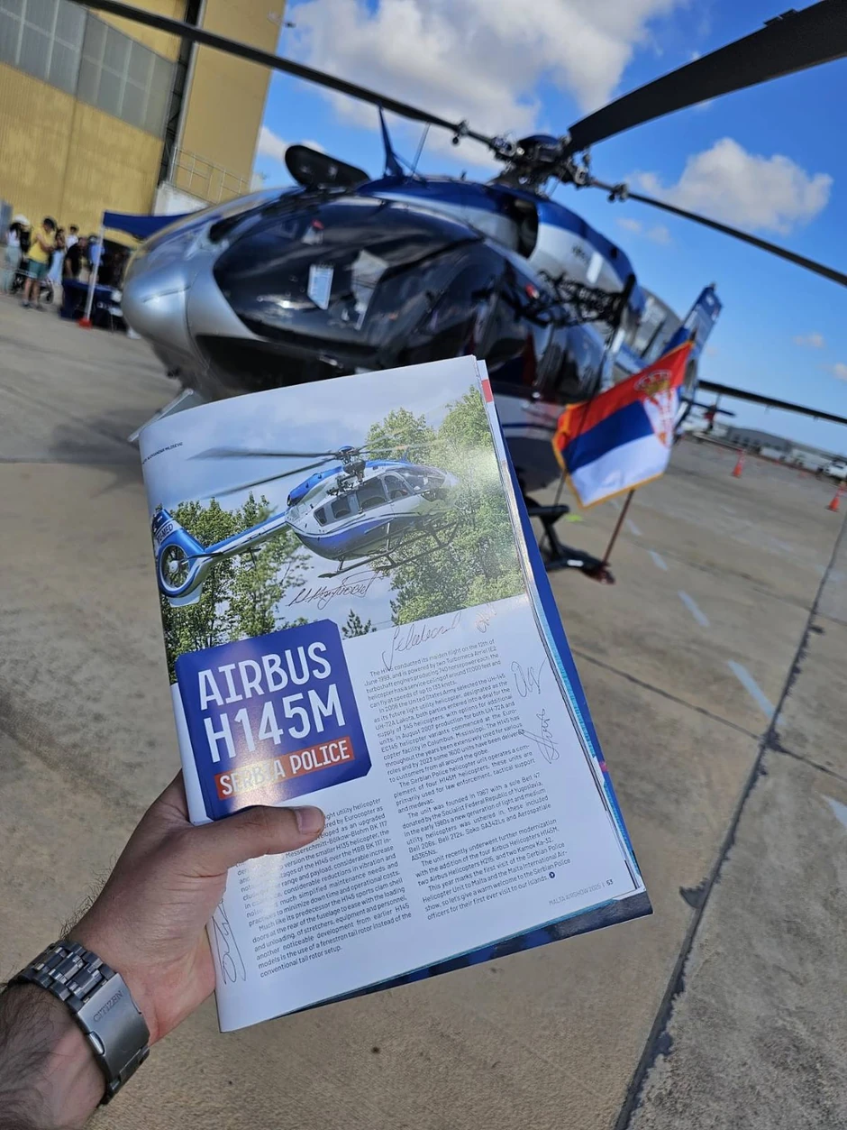 Mediji sa Malte o Helikopterskoj jedinici MUP 