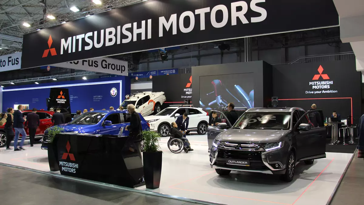 Mitsubishi podczas Poznań Motor Show