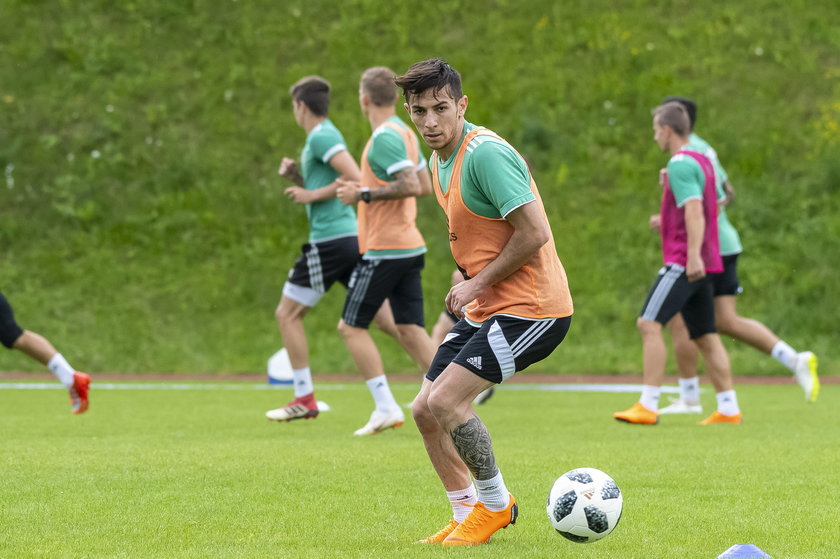 Pilka nozna. Ekstraklasa. Slask Wroclaw. Trening. 05.07.2018