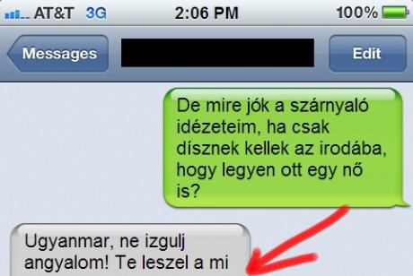 Ciki! Ezért fontos, hogy mindig használj ékezeteket, ha SMS-t írsz!