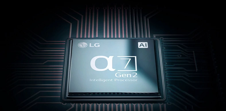 Procesor Alfa7 Gen 2 to główny chip obliczeniowy modelu LG OLED B9