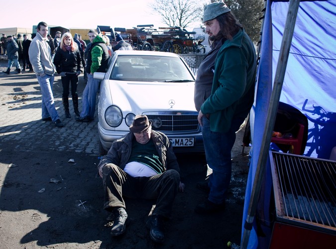 Juz poraz 366 w Skaryszewie odbyły się wstepy czyli targ koni