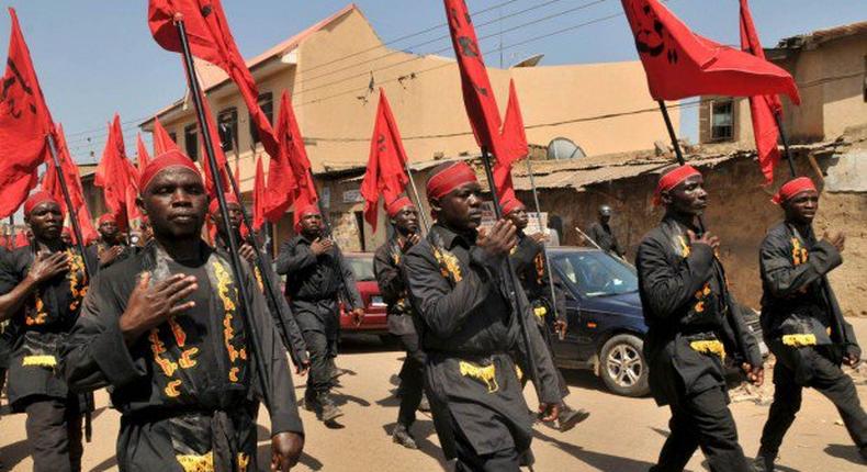 Members of the Shiite sect