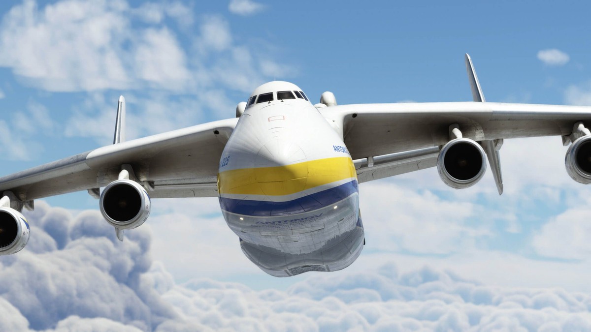 An-225 Mrija w grze Microsoft Flight Simulator