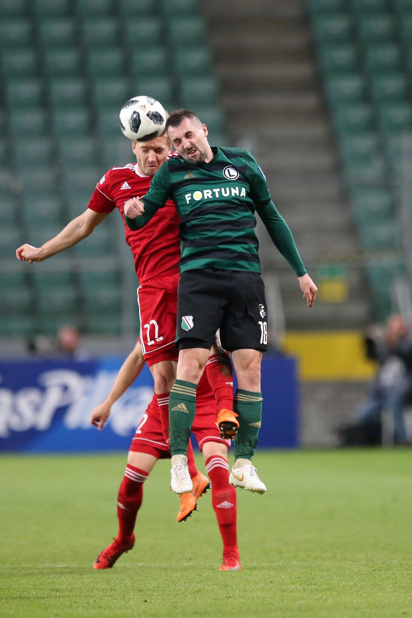 Pilka nozna. Puchar Polski. Legia Warszawa - Gornik Zabrze. 18.04.2018