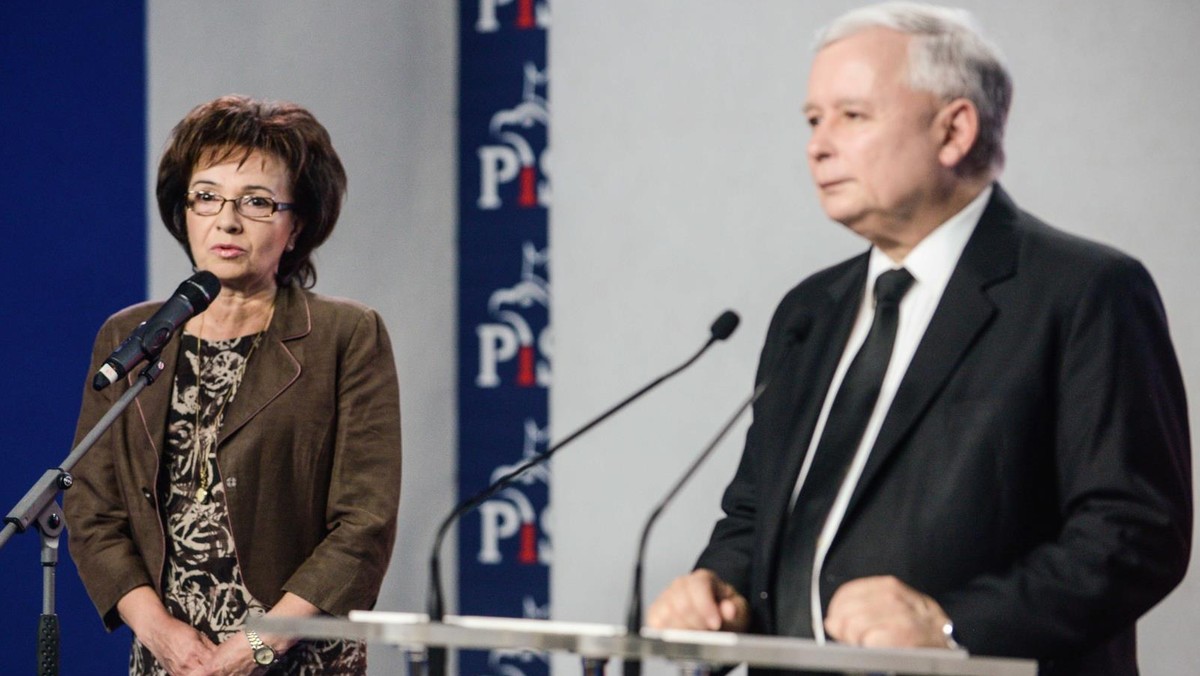 Elżbieta Witek Jarosław Kaczyński