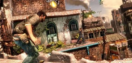 Screen z gry "Uncharted 2: Among Thieves"