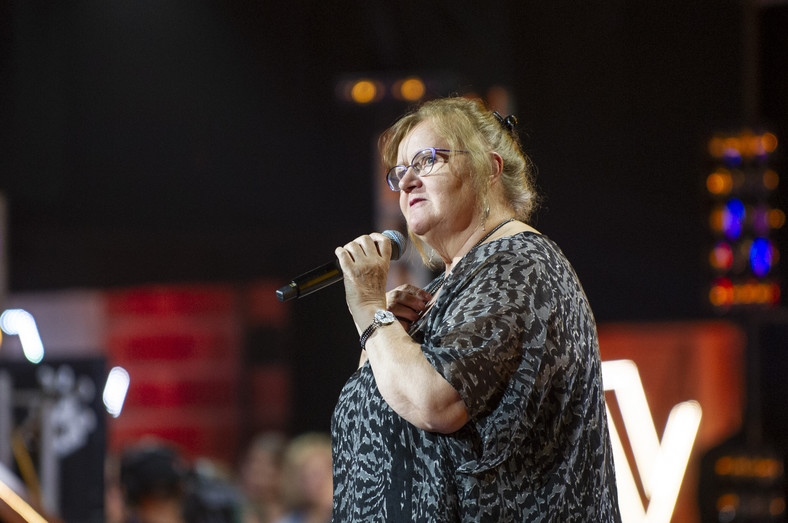 Bogumiła Kucharczyk-Włodarek z programu "The Voice Senior"