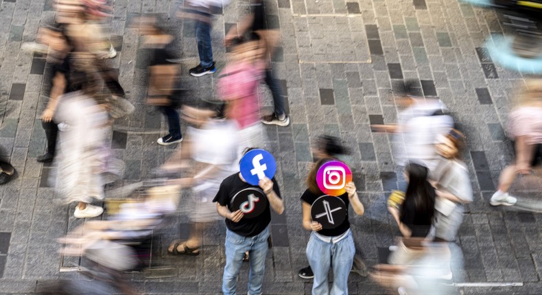 Instagram usage reached a new peak among US teens.Didem Mente/Anadolu via Getty Images