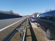 Zabrze. Korek na autostradzie A4 w kierunku Wrocławia