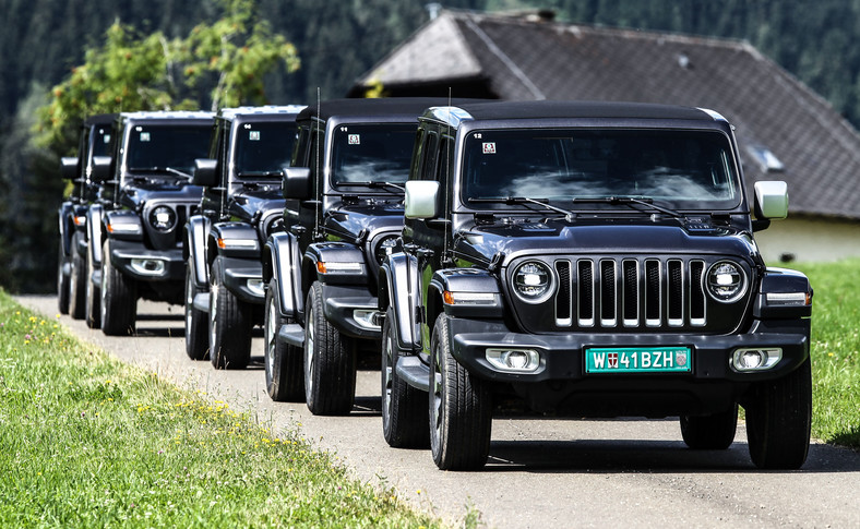 Jeep Wrangler wygrał wielki przetarg Straży Granicznej